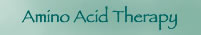Amino Acid Therapy